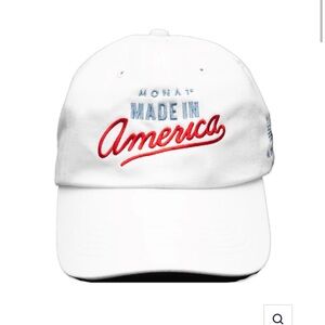 Monat White and Red Women's Hat